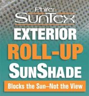 SunTex Screened Porch Shading Fabric